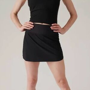 Athleta Black Run With It Skort - Size XS